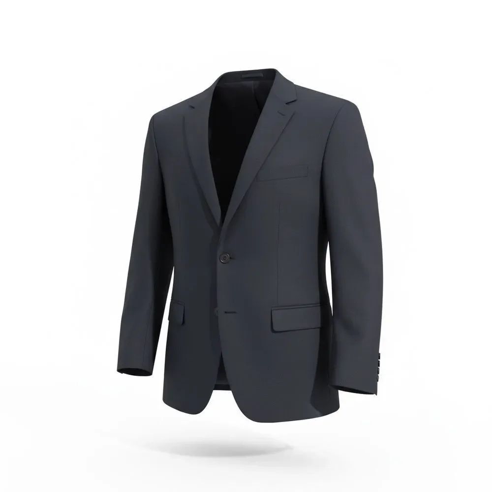 Saddlebred Charcoal Gray Single-Breasted Sport Coat